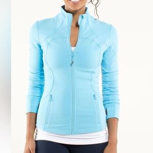 Lululemon Forme Jacket with Cuffins in Blue Moon